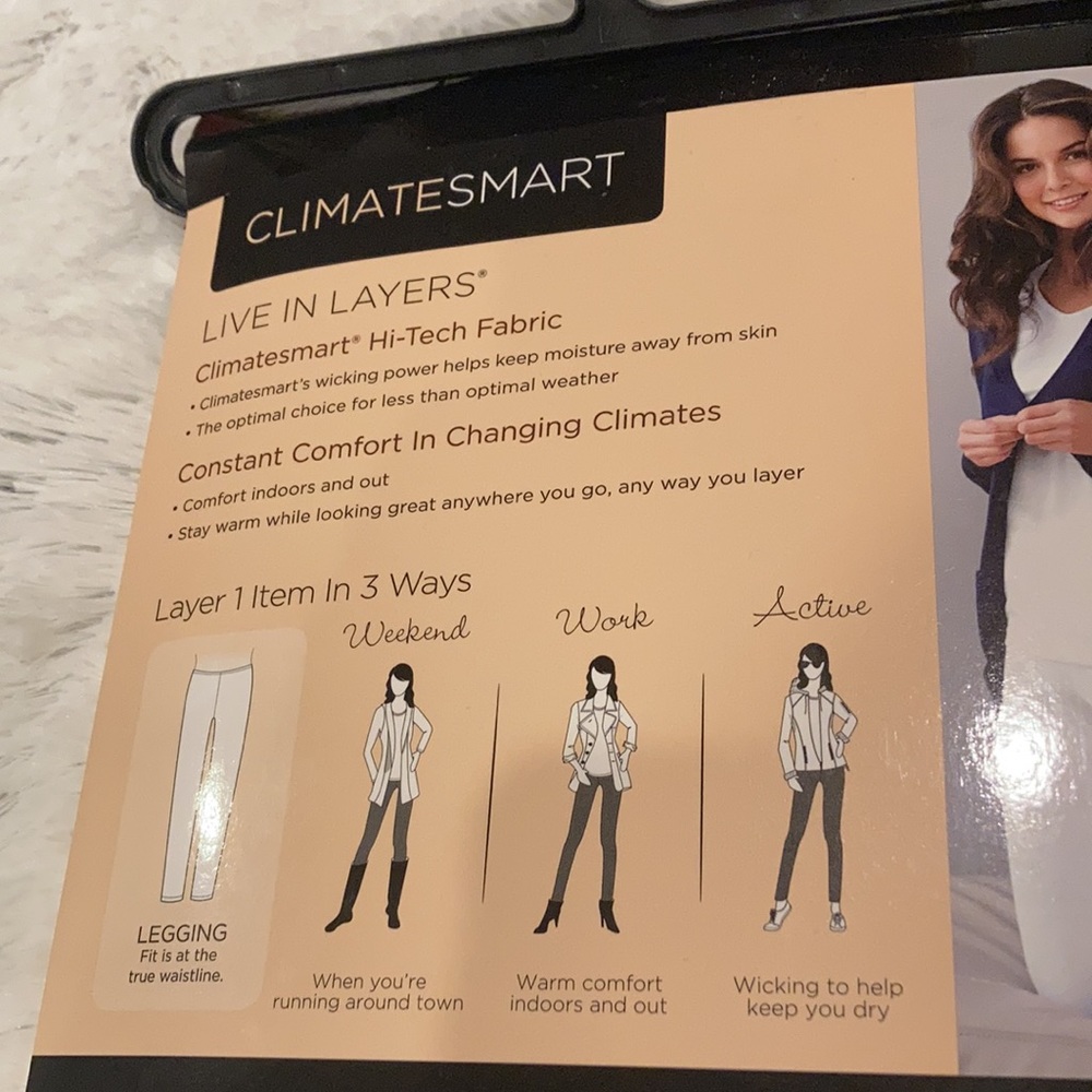 Cuddl Duds Climatesmart Leggings (New!) - Picture 5 of 5